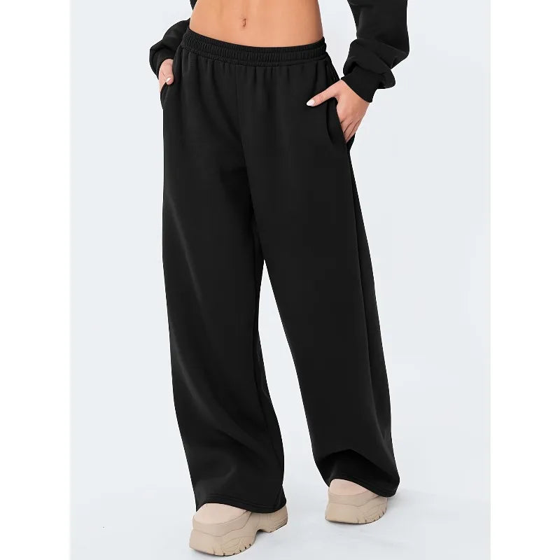 wide leg casual loose fit pants