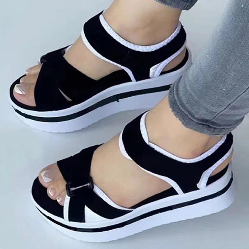 Women Summer Sandals Shoes Platform Elegant Casual Shoes