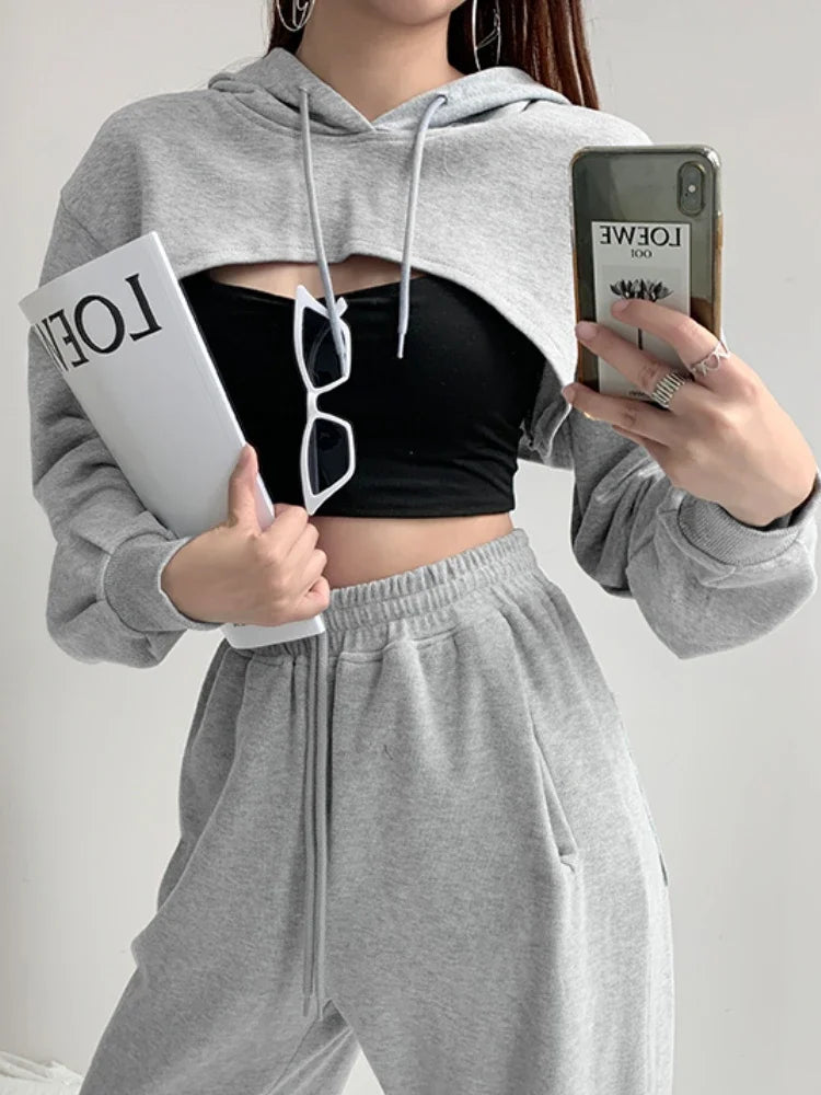 With Hat Women Hoodies