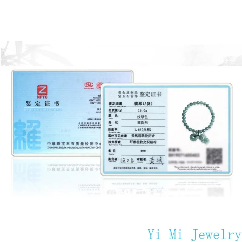 Natural A-grade Jade Bracelet