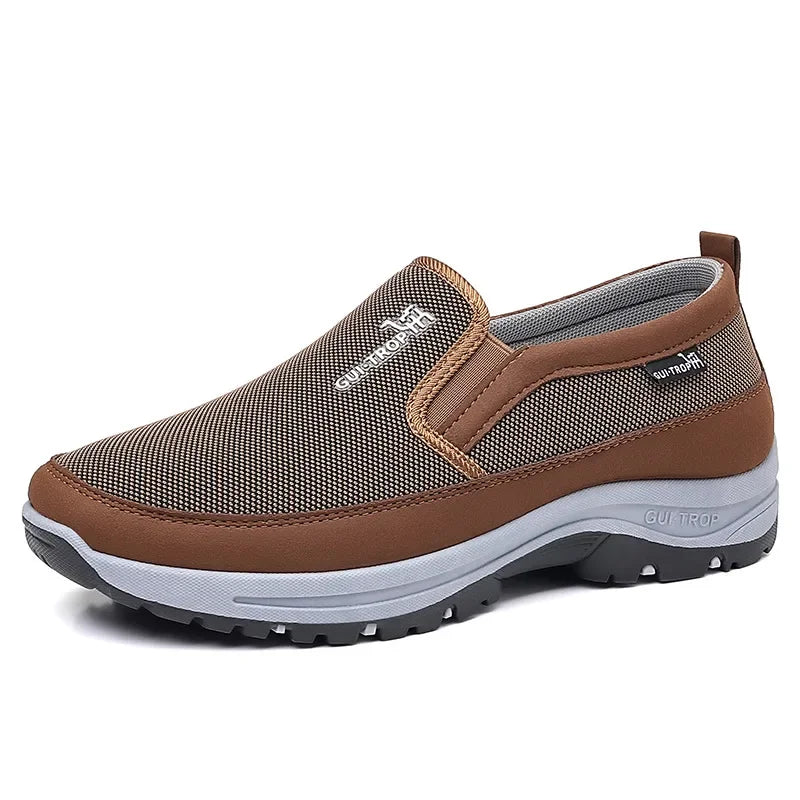 Loafers Men Sneakers Mesh Breathable Non-Slip  Shoes