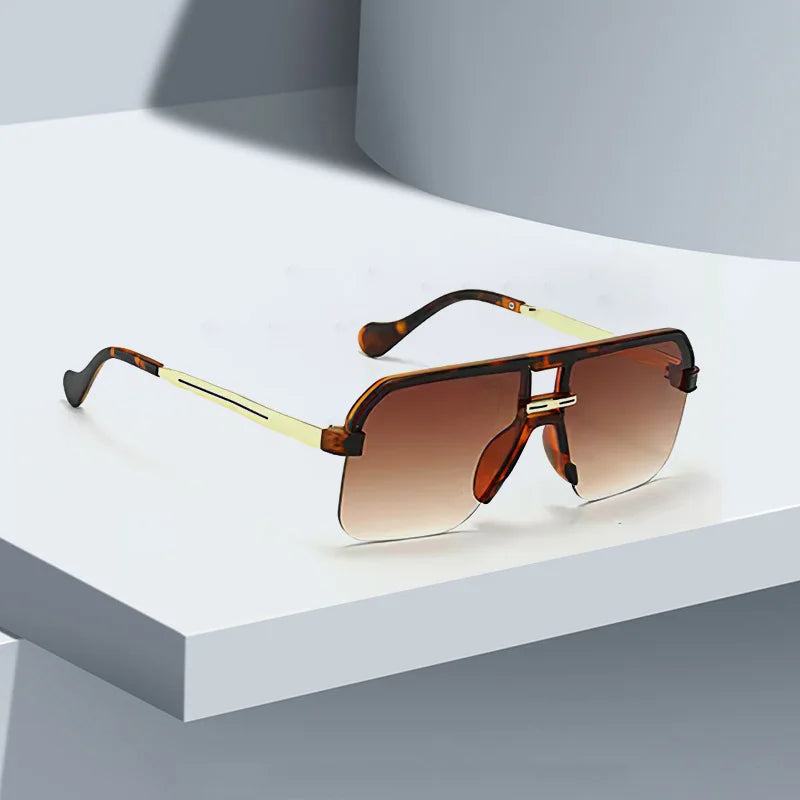 Sunglasses for Women Transparent Frame Gradient  Glasses