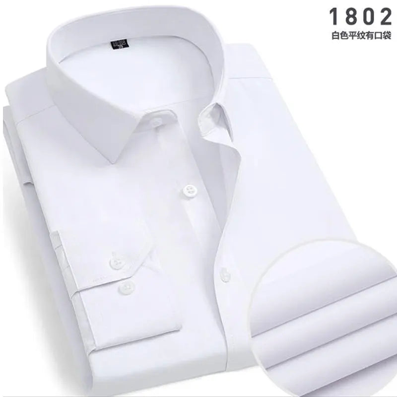 New Men's Striped long-sleeved Shirt