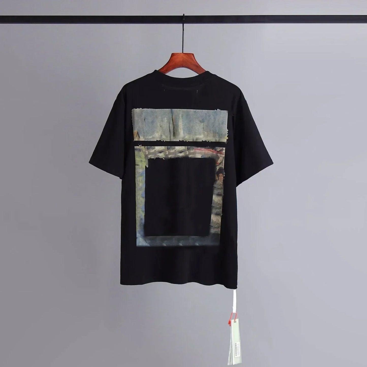 Men's T Shirt High-quality Version Clothing Graffiti Shirt Short Sleeve