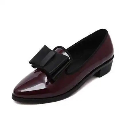 Flats Shoes Pointed Toe Women Bow Women Shoes