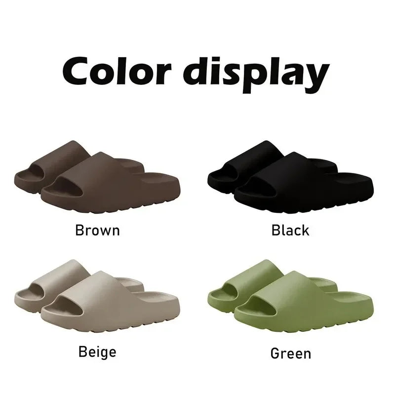 Men's Slippers EVA Soft Thick Soled Summer Fashion Slippers