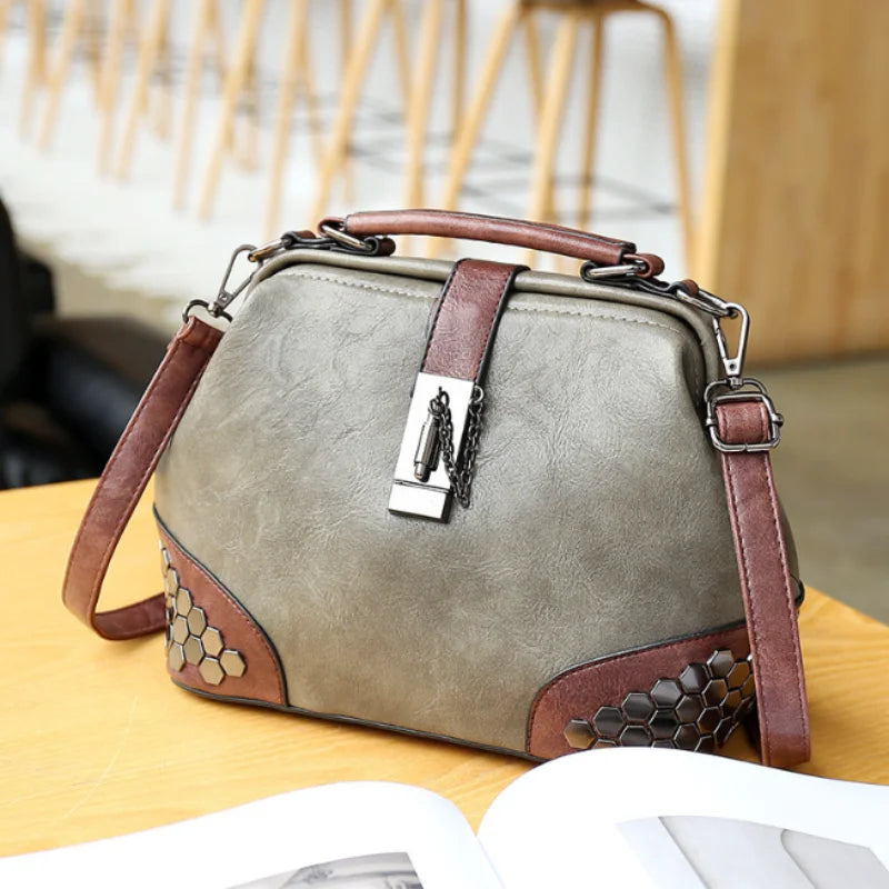 Women's Shoulder Bag Women's Handbag Fashion Purse Vintage Leather Bag