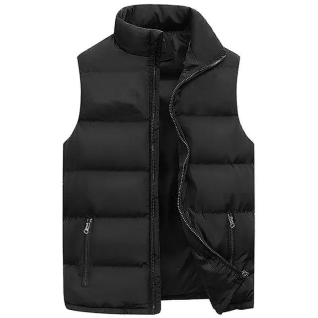 Mens Vest Warm  Sleeveless Jackets
