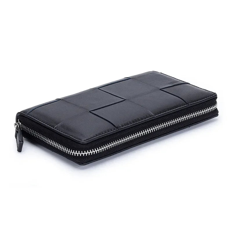 2024 New Fashion Genuine Leather Women Long Wallets