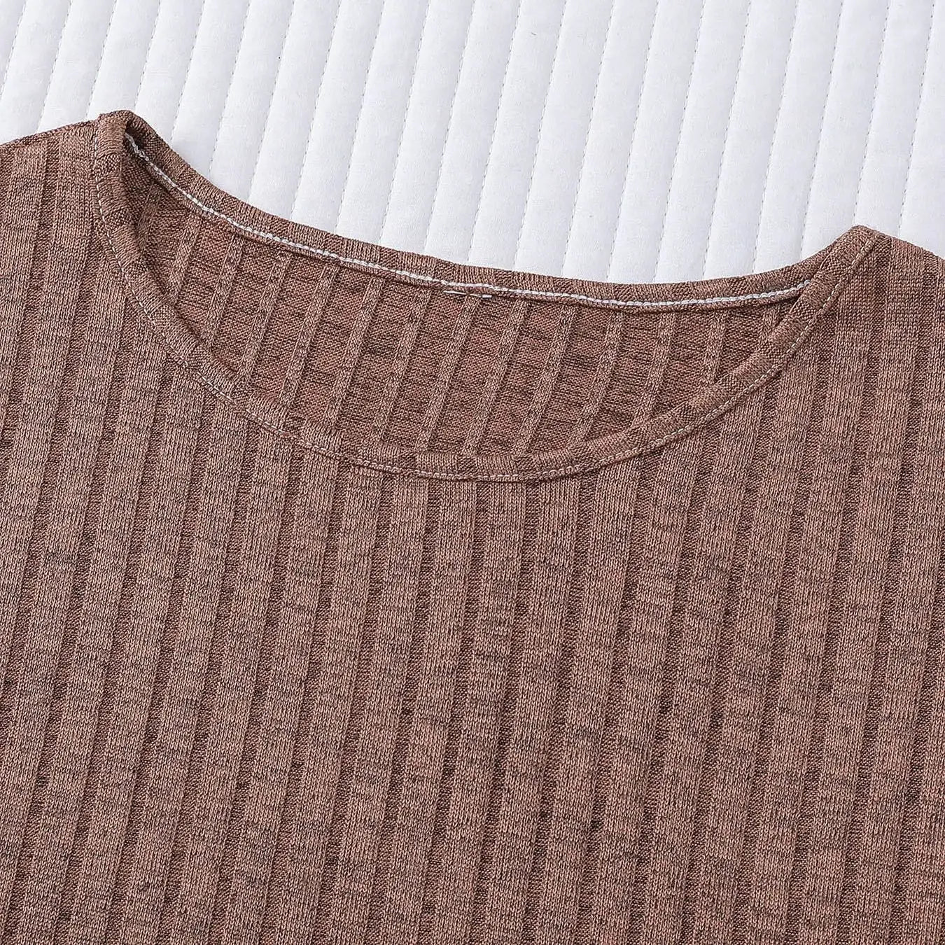 Women's Loungewear Set Waffle Knit 2 Piece Set Sweater