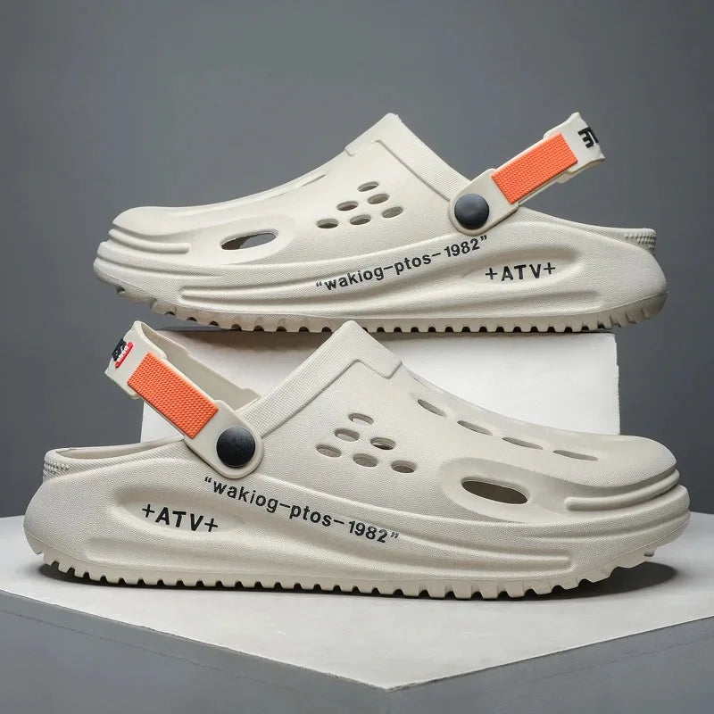 Men's Sandals Non-Slip Slippers Thick Soft  Casual Slides