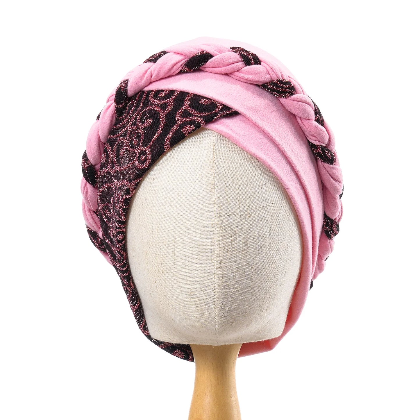 Turban Cap Ladies Islamic Print Bonnet Hat