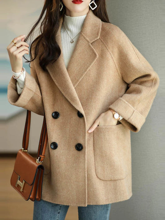 Long Sleeve Office Lady Trench Coat