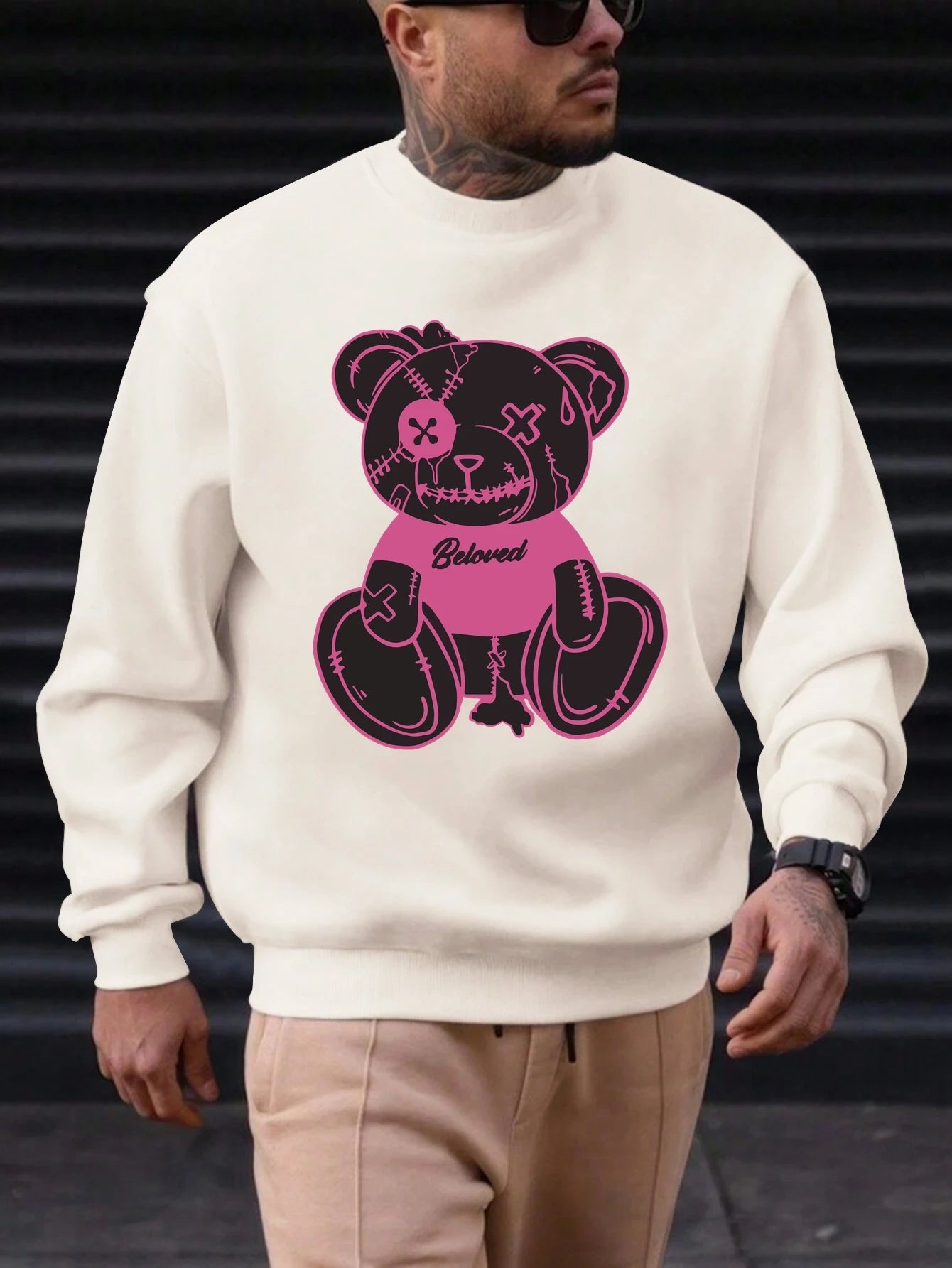 Men's Sweatshirt  Edgy Streetwear