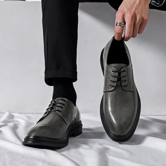 Classic Men's Dress Handmade Lace Up Shoes