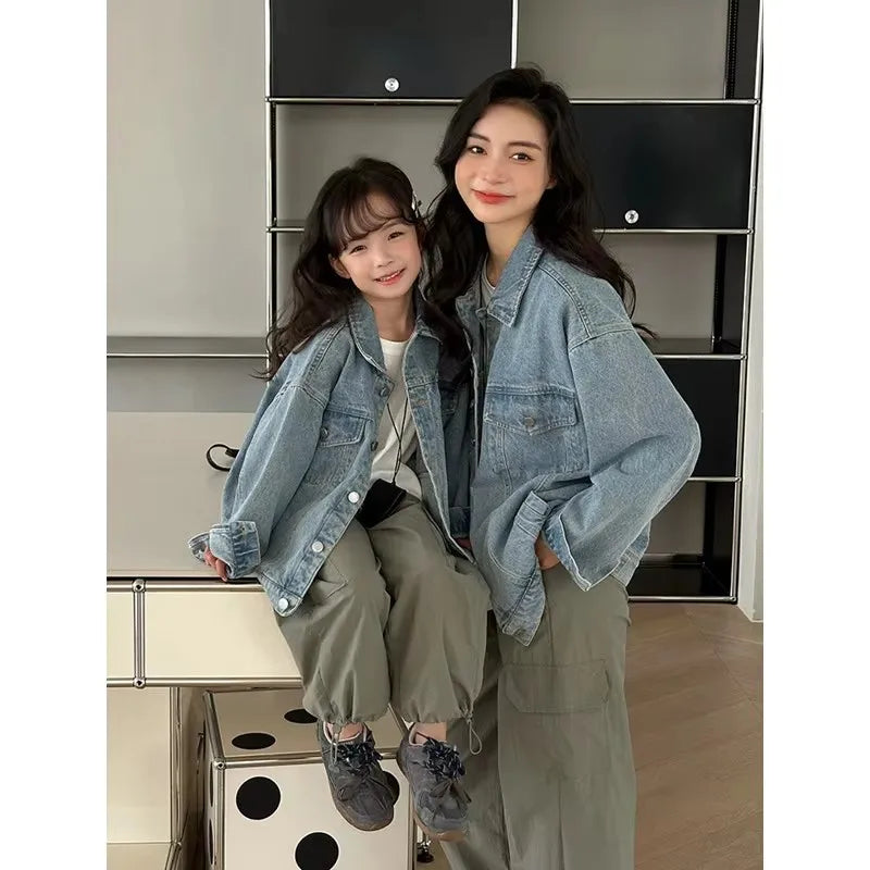 Mommy and Me Denim Jacket for The Whole Family
