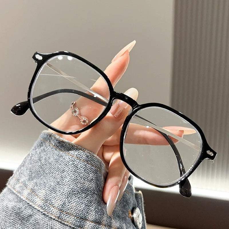 Women's Fashionable Reading Glasses Super Light and Versatile Anti-blue Light Glasses