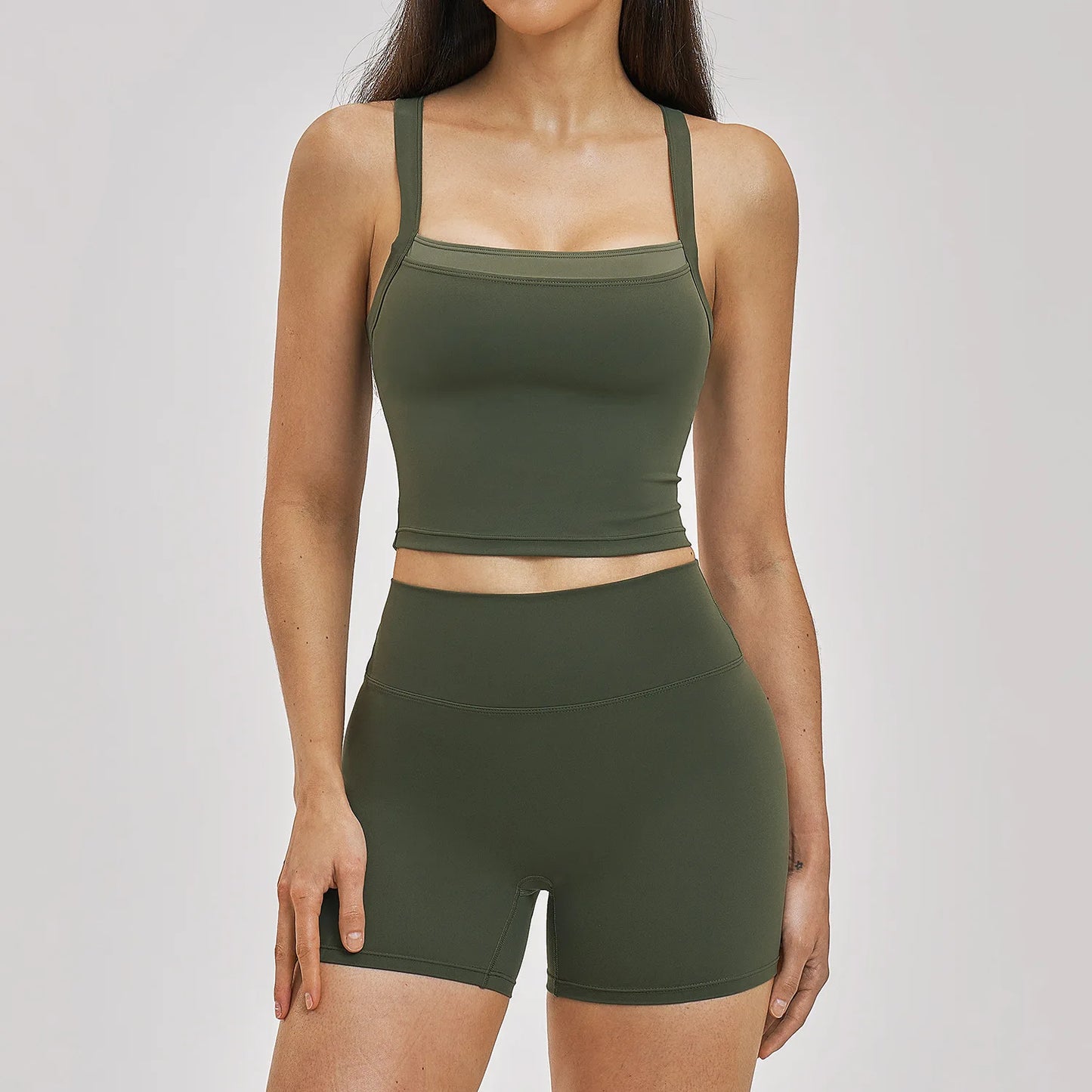 Yoga Tracksuit 2 Pieces Workout Sets