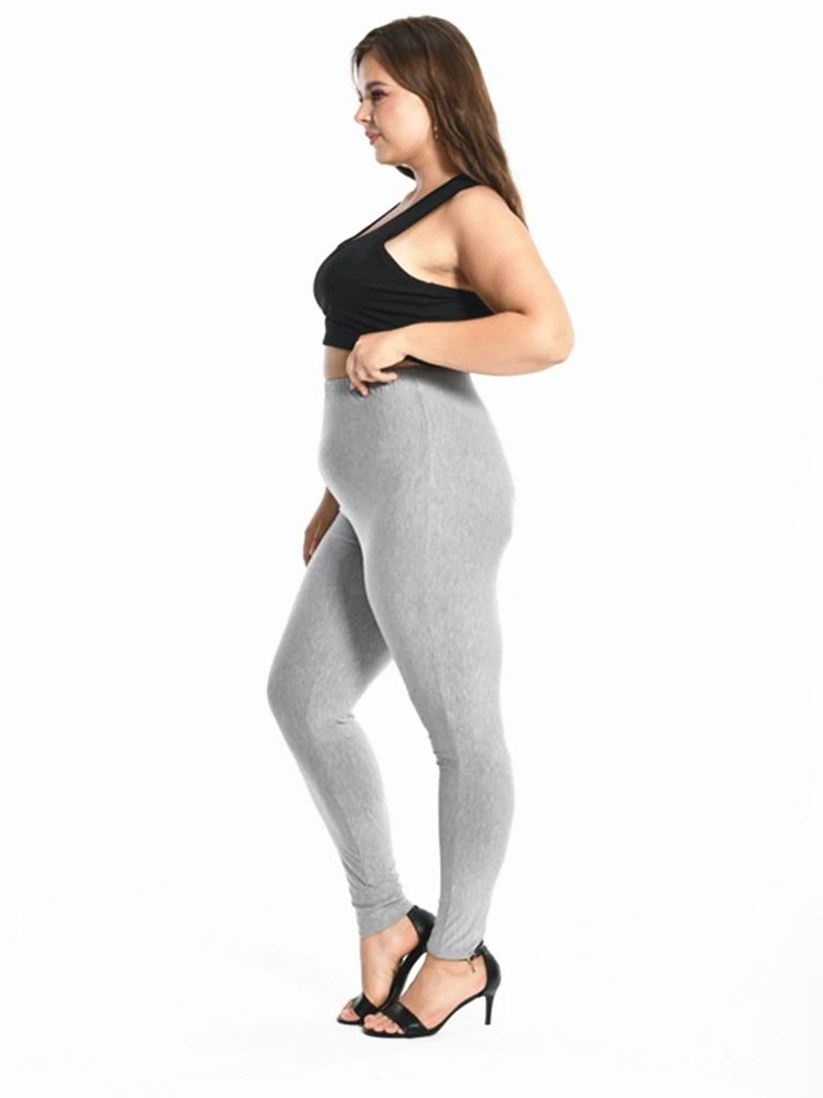 Solid Colorful Leggings For Women