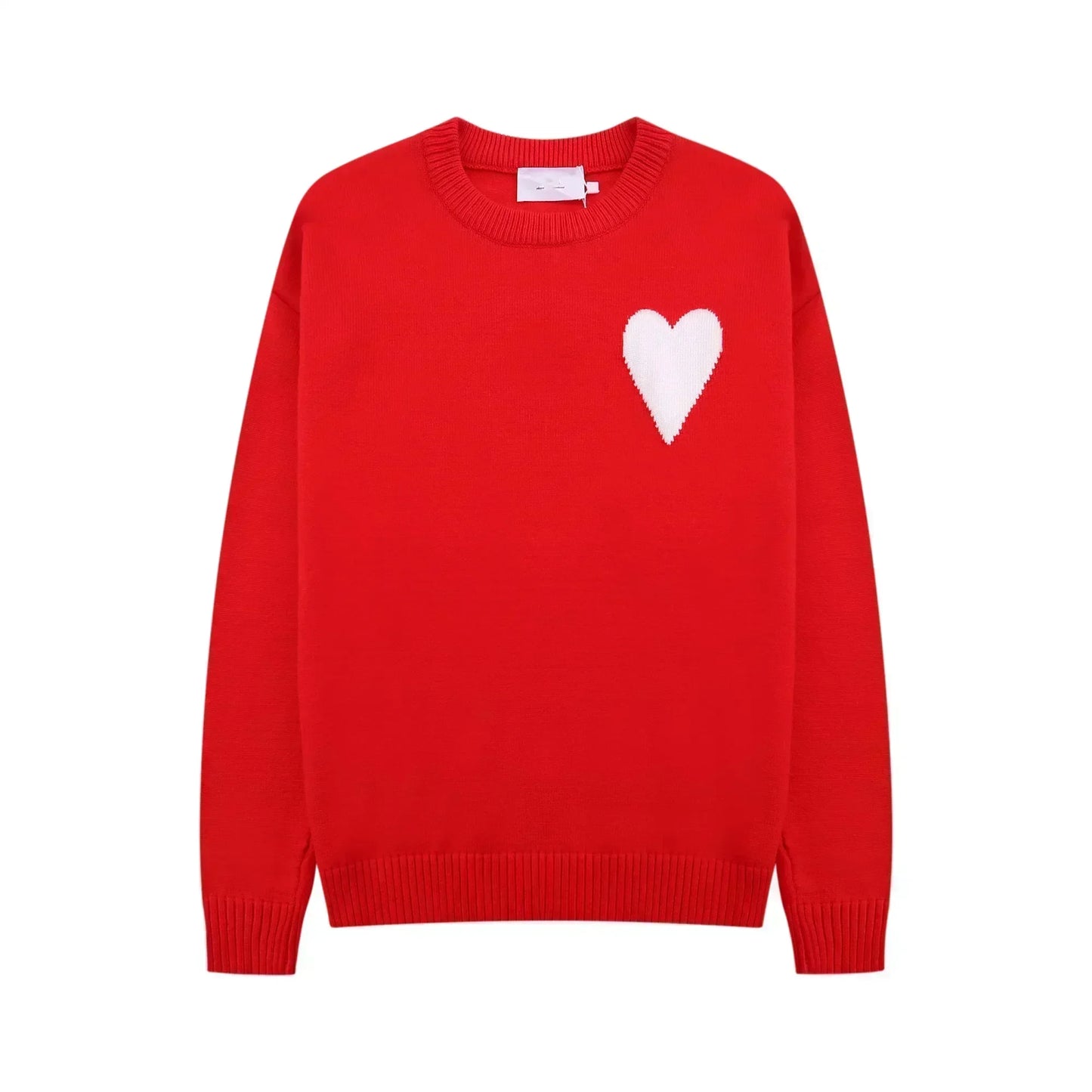 Sweatshirt Women's And Men's Clothing Autumn Men's Fashion Sweatshirt A Letter Heart Embroidered Pullover