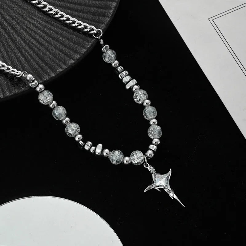 Stainless Steel Cuban Chains Necklace for Men Women