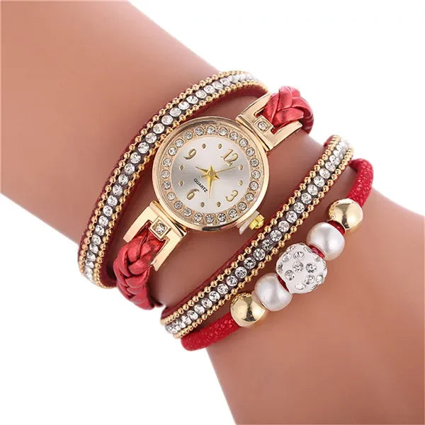 Bracelet Watches for Women Wrap Around Fashion Bracelet
