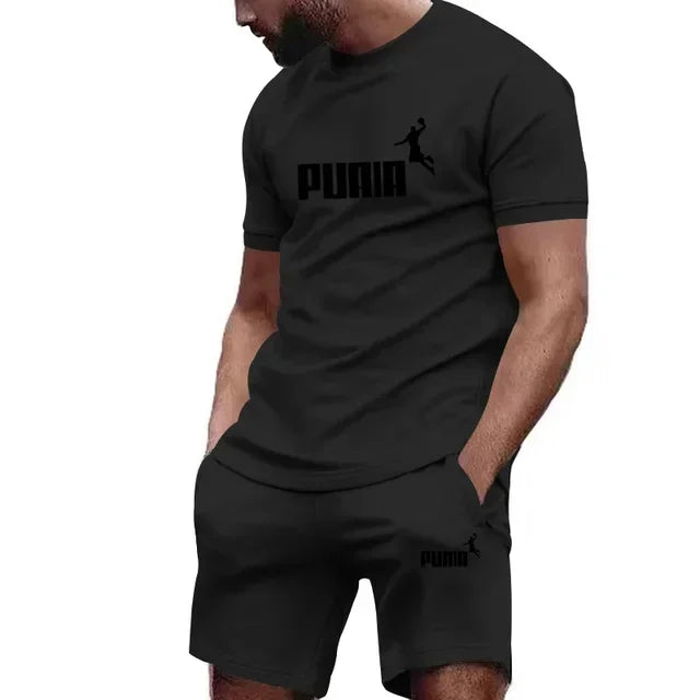 Summer Men's Sets  Tracksuit Short Sleeve