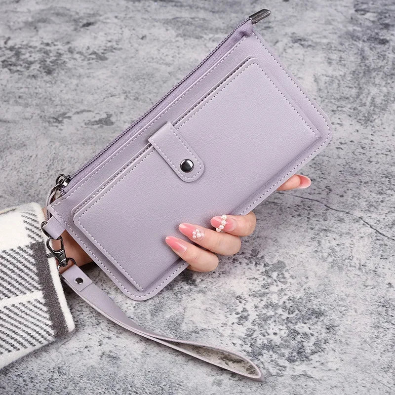 Fashion Women Wallets Simple Zipper Purses