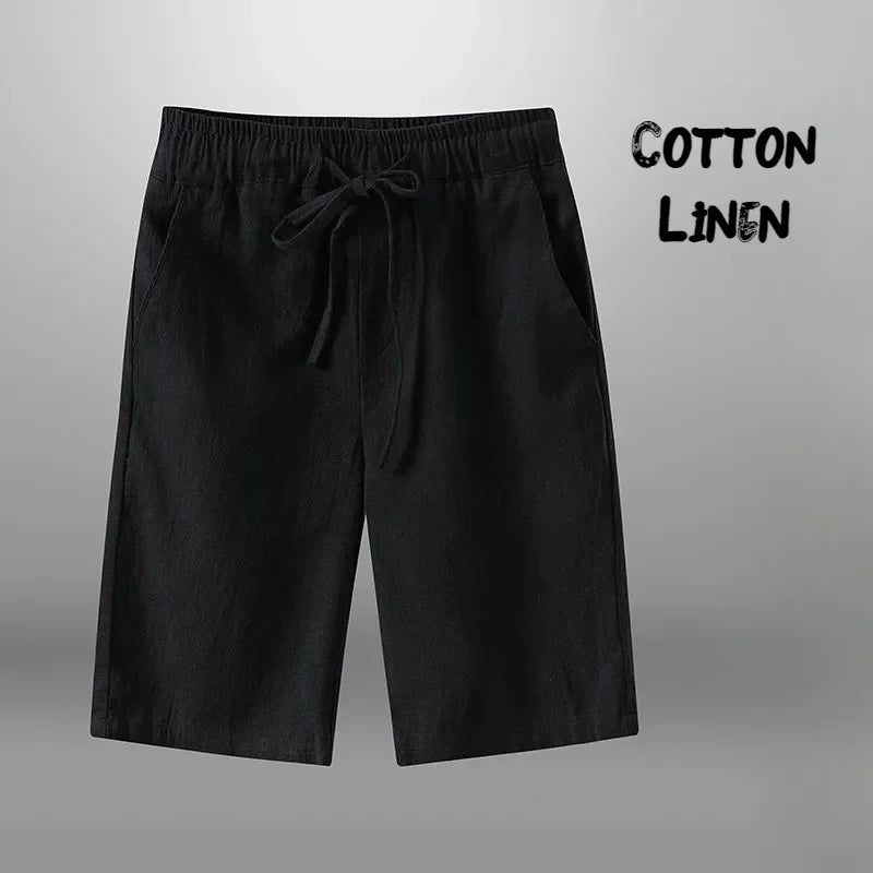 Shorts for Men Cotton Linen
