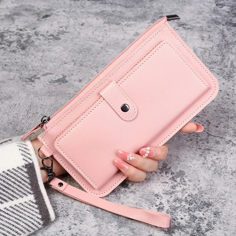 Fashion Women Wallets Simple Zipper Purses