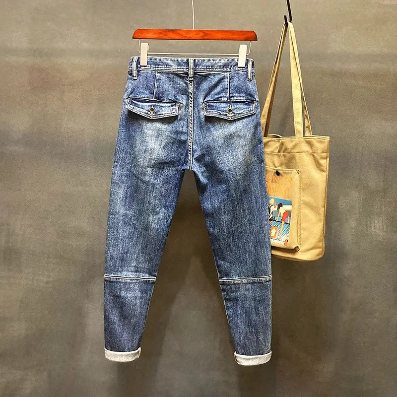 Jeans for Men Harem Torn High Quality