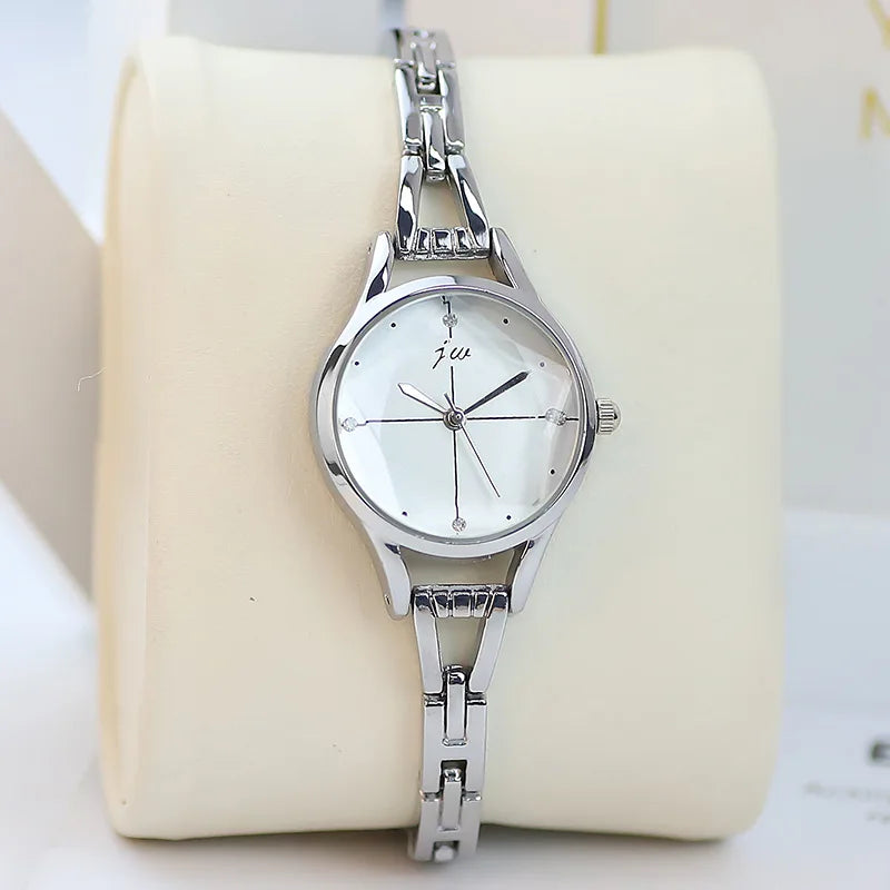 Women's Watches Quartz  Luxury Stainless Steel Wristwatch
