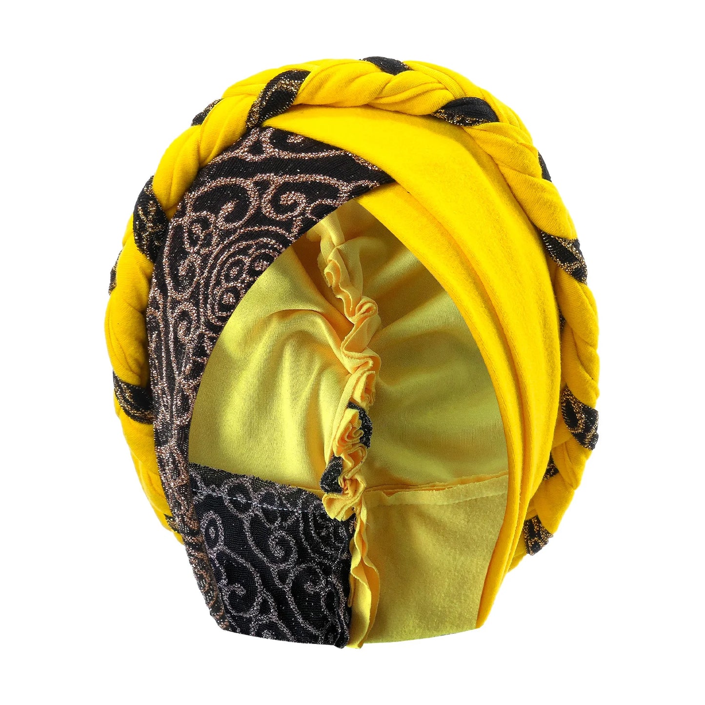 Turban Cap Ladies Islamic Print Bonnet Hat
