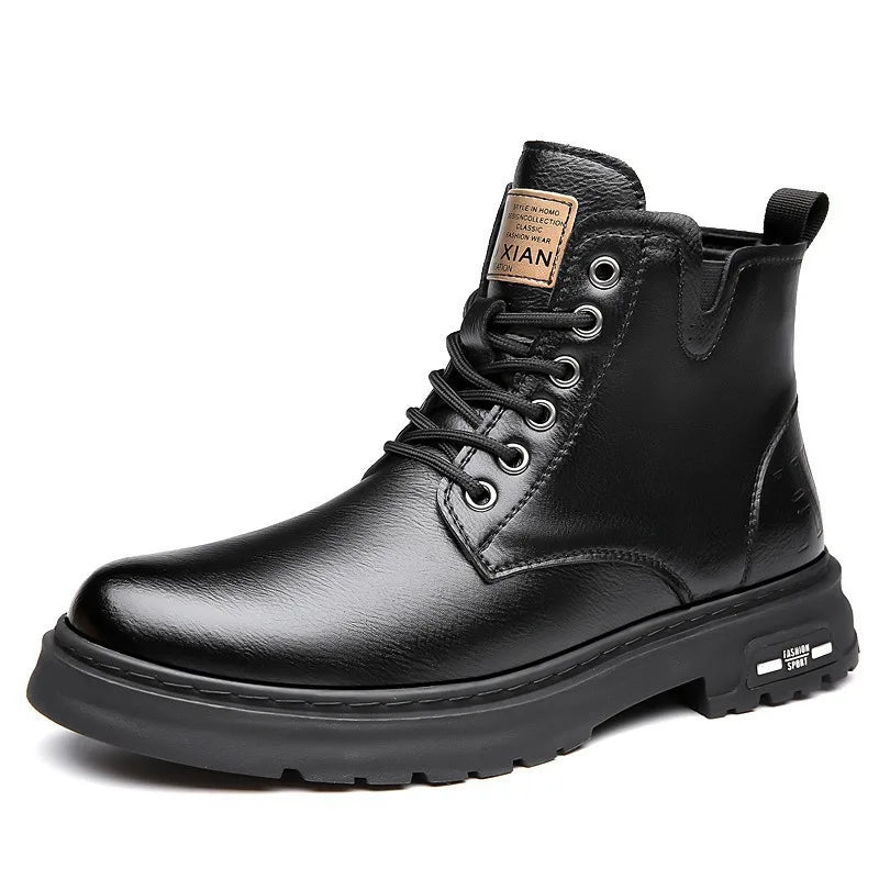 Men's shoes  high top casual boots