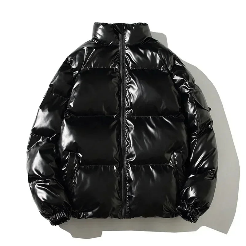 Men and Women Parkar Warmth Thickened Waterproof Puffer Jacket