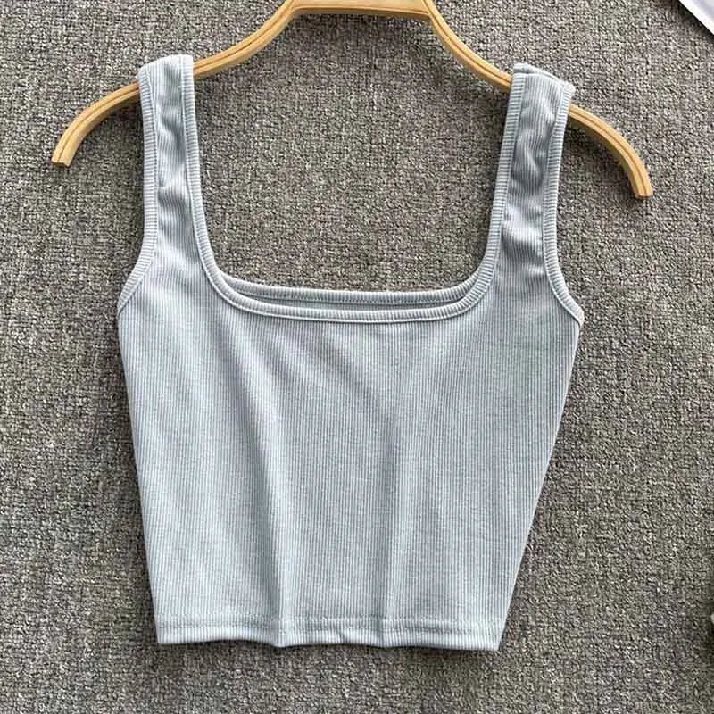 Tank Top Women Sexy Backless Slim Fit Bottoming Blouse