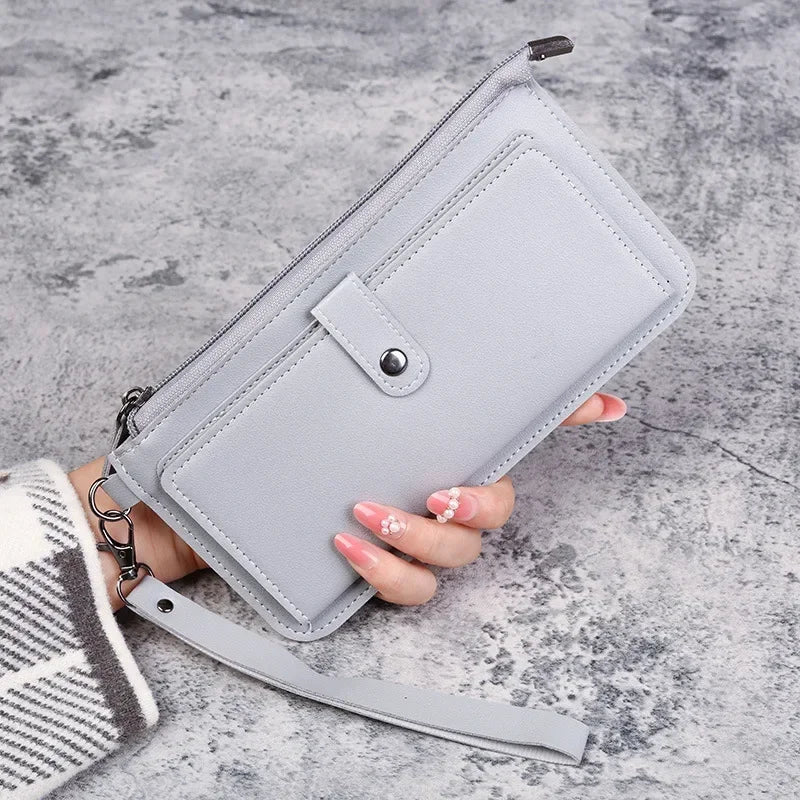 Fashion Women Wallets Simple Zipper Purses
