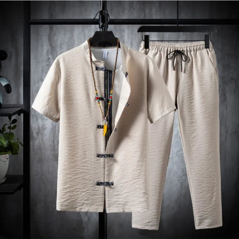 Shirts + Pants summer 100% Cotton