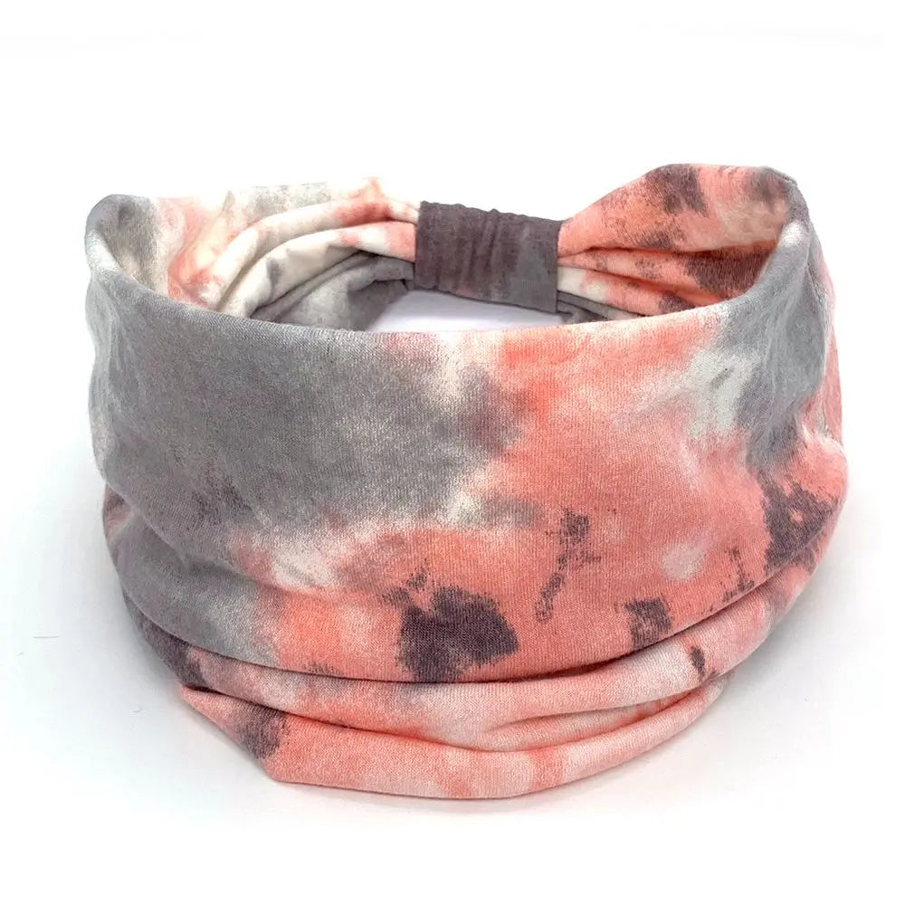 Criss Cross Yoga Twist Turban Wide Knotted Headbands