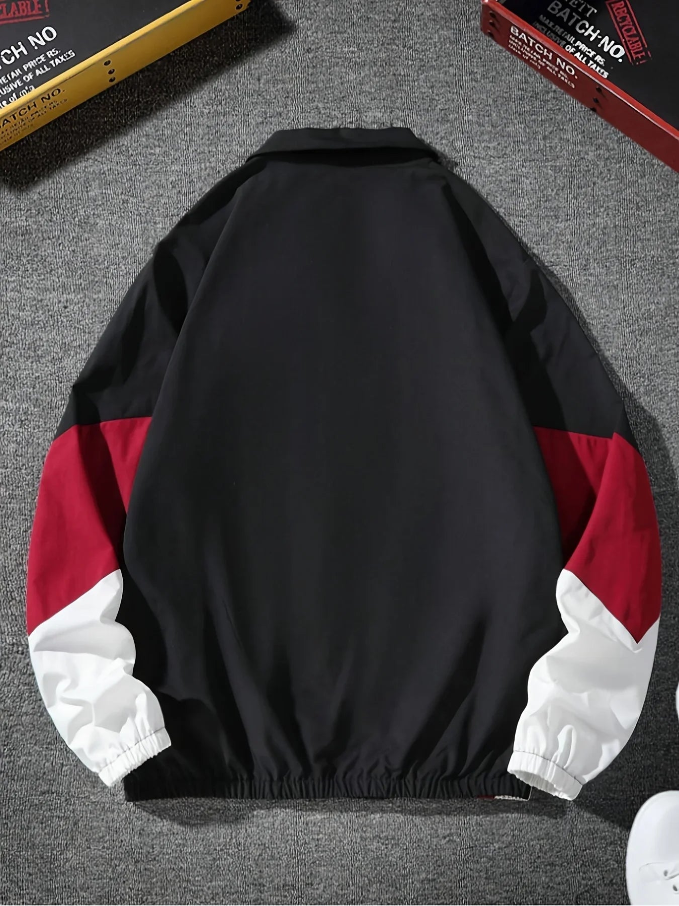 Men's color-blocked jacket