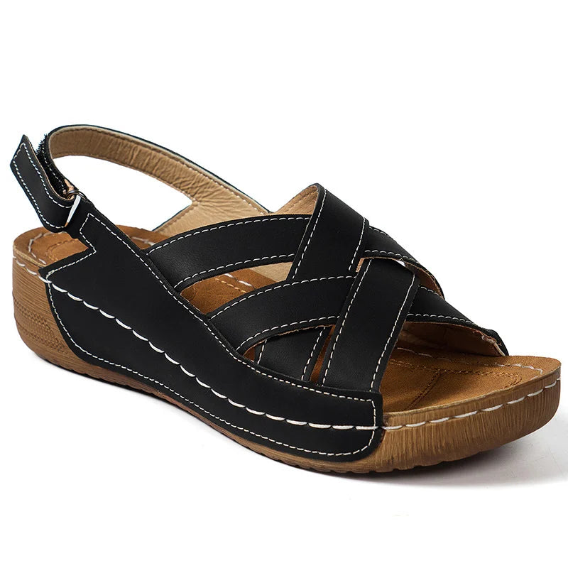 Women's Sandals Casual Heels Lightweight Summer Footwear