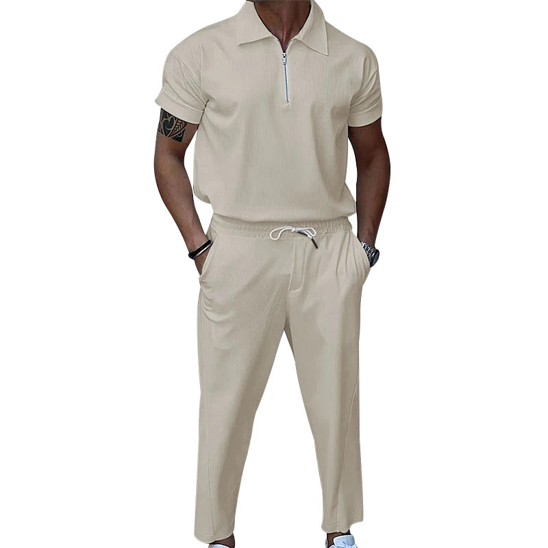 New Men's Set  Plus-size