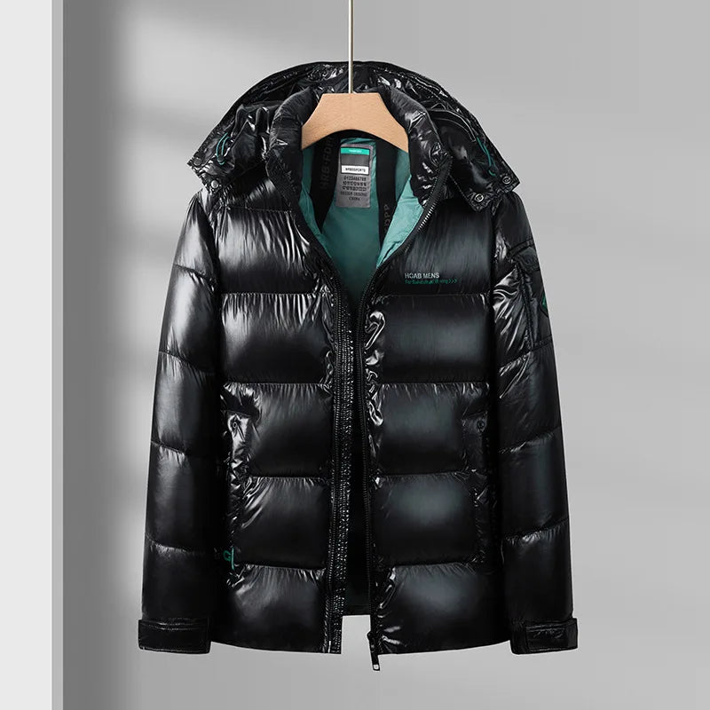 Men Parkas Thicken Warm Coat  Cotton Winter Puffer Jackets