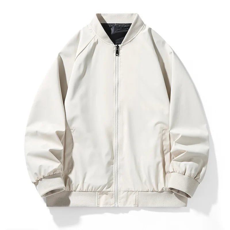 Men's Baseball Casual Stand Collar jacket