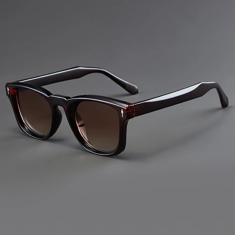 Men Women Classic Full Frame Versatile Advanced Retro Trend Glasses