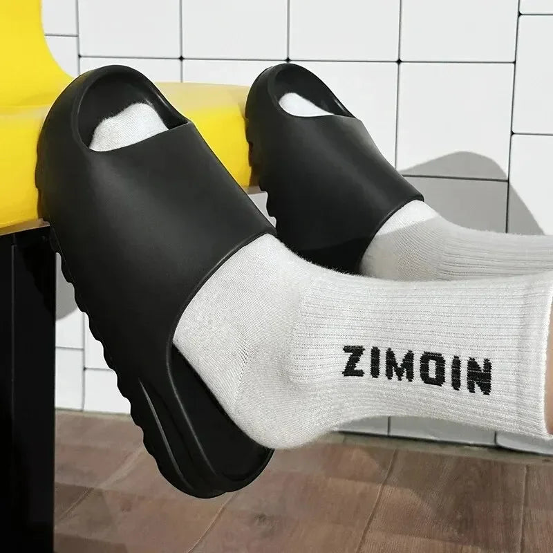 Unisex Slippers  Casual Beach Slides EVA Anti-Slip Home Slippers