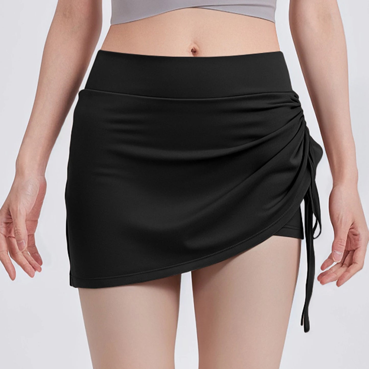 Women's Athletic Skirt with Attached Shorts