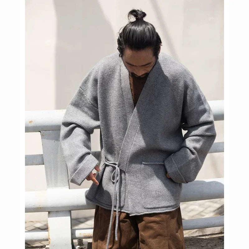 Knitted Kimono Cardigans Sweater