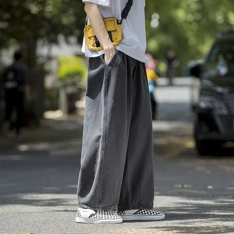 Men's Jeans Hip Hop Streetwear  Neutral Denim