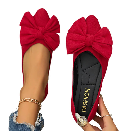 Women Flats Shoes  Pointed Toe Female Loafers